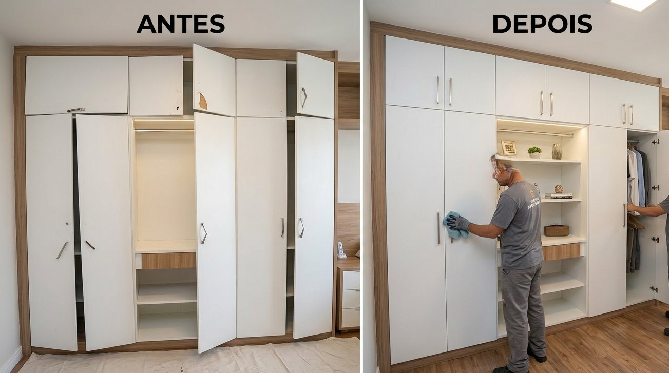 Marceneiro trabalhando